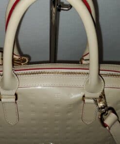 Arcadia Daisy Patent Leather Grab Handbag - Image 5