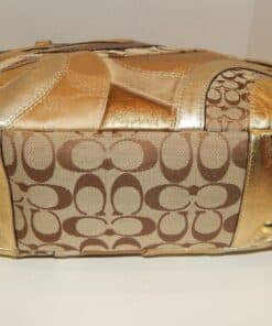 Coach Gallery Patchwork Legacy Signature C Leather Tote - Image 3