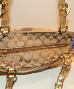 Coach Gallery Patchwork Legacy Signature C Leather Tote - Image 4