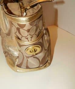 Coach Gallery Patchwork Legacy Signature C Leather Tote - Image 7