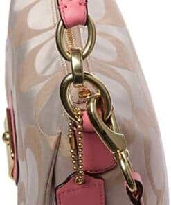 Alternative view of COACH Kristin Signature E/W Crossbody - Cream/Rose