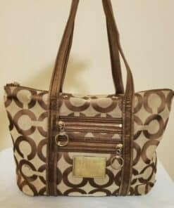 Poppy Op Art Glam Tote - Image 8
