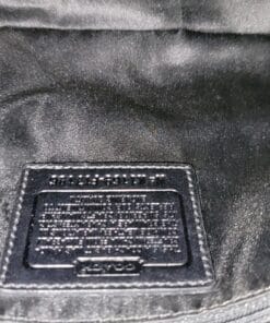 Coach F17186 Leather Inlaid Convertible Satchel Bag - Image 8