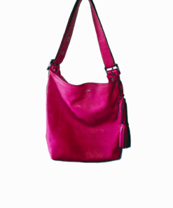 Alternative view of COACH Legacy Duffle Women's Pink Leather Shoulder & Crossbody Bag 19889 USED