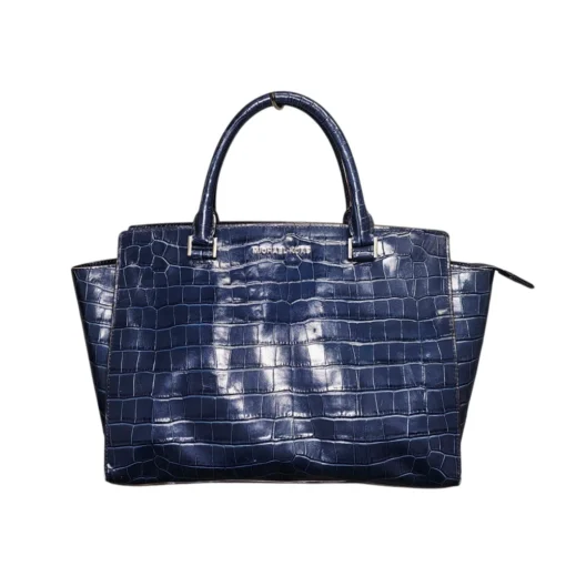 Michael Kors✨Embossed Leather⭐Selma LG TZ Satchel⭐35F9SLMS3L✨Orig MSRP $448