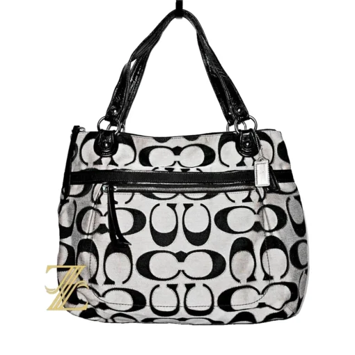 Bolso de hombro COACH 18979 Poppy Signature Optic Glam-