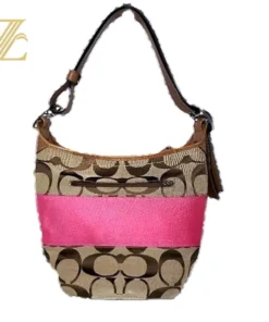 Rugby Signature C Stripe Shoulder Bag