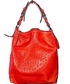 Alternative view of D&B Ostrich Leather Bag