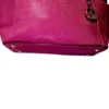 Fuchsia Leather Tote - Image 4