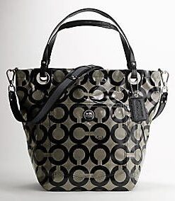 Coach Coated Op Art Large Tote - photo 1