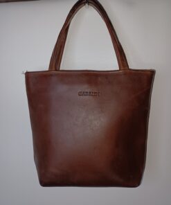 Gaba Brown Leather Tote - photo 1