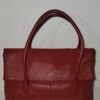 Barr + Barr New York Red Leather Shoulder Bag - photo 1