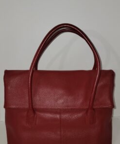 Barr + Barr New York Red Leather Shoulder Bag - photo 1