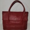 Barr + Barr New York Red Leather Shoulder Bag - photo 2