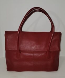 Barr + Barr New York Red Leather Shoulder Bag - photo 2