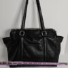 Perlina Black Leather Tote Bag – Sophisticated & Spacious - photo 7