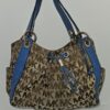Michael Kors Blue Canvas Satchel - photo 2