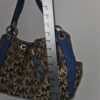 Michael Kors Blue Canvas Satchel - photo 3