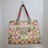 COACH Poppy Dream Signature C Glam Tote Shoulder Bag Purse - photo 1