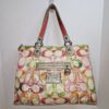 COACH Poppy Dream Signature C Glam Tote Shoulder Bag Purse - photo 2