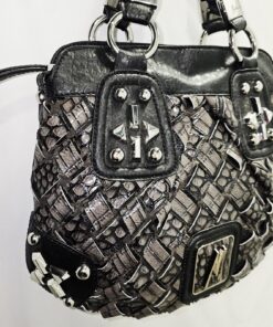 Marciano Black Leather Hobo - photo 1