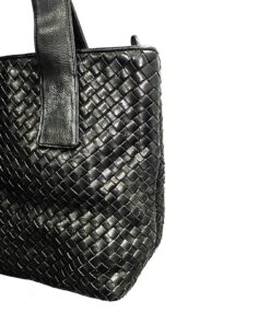 Fina Firenze Black Leather Tote - photo 1