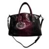 Mania Italy Purple Leather Tote - photo 5