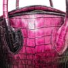 Mania Italy Purple Leather Tote - photo 8