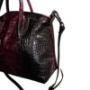 Mania Italy Purple Leather Tote - photo 11