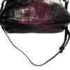 Mania Italy Purple Leather Tote - photo 12