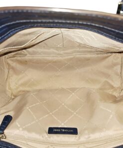 Michael Kors Blue Leather Tote - photo 1