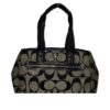 Vintage Coach Satchel with Grey Monogram Pattern - photo 8