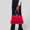 Kate Spade Handbag Red Quilted Nylon & Leather Cherry Flowers - photo 15