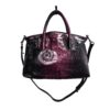 Mania Italy Purple Leather Tote - photo 4