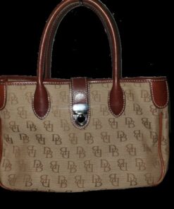 Dooney & Bourke Janine Brown Leather Tote - photo 1