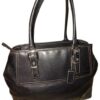 Coach Hampton F30-7555 Satchel — Black Leather - photo 1