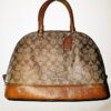Coach Signature Canvas Dome Satchel - photo 7