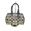 Vintage Coach Satchel with Grey Monogram Pattern - photo 6