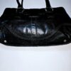 Coach 8a11 Satchel Shoulder Tote Bag Black Leather Silver Buckle Base Studs - photo 12