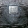 Coach 8a11 Satchel Shoulder Tote Bag Black Leather Silver Buckle Base Studs - photo 14