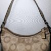 Coach Madison Dotted Op Art Signature Khaki Jacquard Leather - photo 8