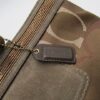 Coach Bronze Lurex Signature Sateen Beaded Tote Handbag Purse - photo 2