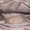 Coach Bronze Lurex Signature Sateen Beaded Tote Handbag Purse - photo 8