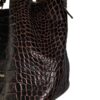 Dooney & Bourke Large Barlow Satchel — Brown Croco Embossed Leather - photo 7
