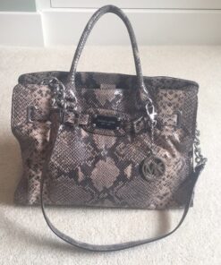 Michael Kors Whipped Hamilton Brown Leather Satchel - photo 1