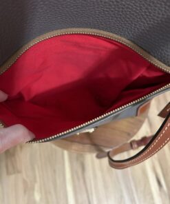 Dooney & Bourke Pebbles Pebble Grain Gold Leather Crossbody - photo 1