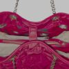 Kate Spade Handbag Red Quilted Nylon & Leather Cherry Flowers - photo 25