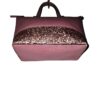 Kate Spade Greta Court Penny pink glitter tote