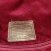 Coach Laura Secret Admirer signature tote gold and khaki